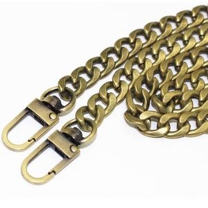 Bronze chain
47" DIY Iron Flat Chain Strap Handbag Accessories Purse Shoulder
